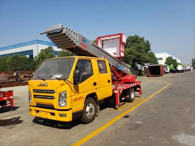 青岛黄岛附近云梯车出租 砂石搬运